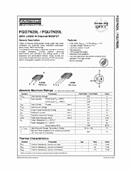 DataSheet FQU7N20L pdf